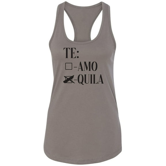 Te Amo Quila Racerback Tank