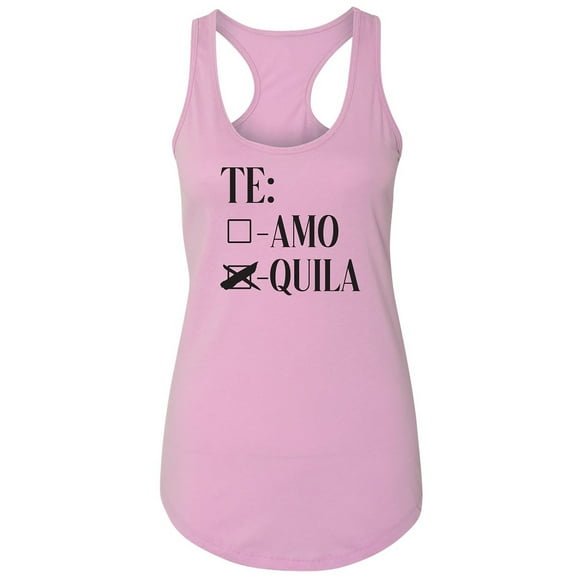 Te Amo Quila Racerback Tank