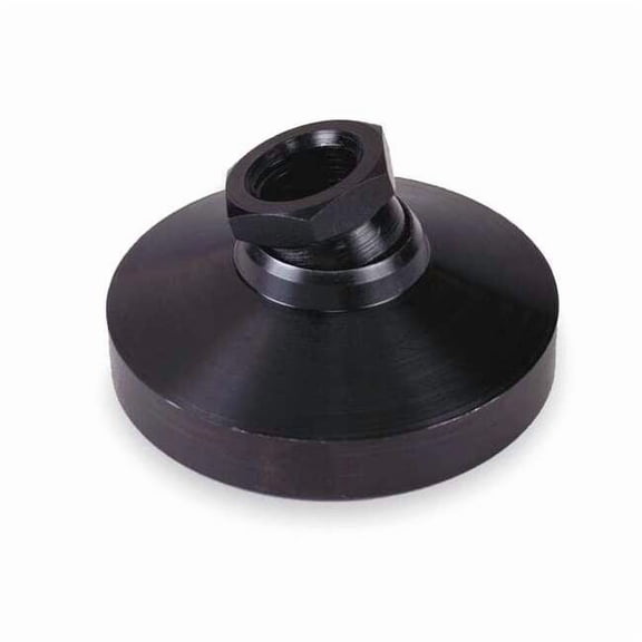Te-Co Leveling Pad, Bltless, 3/8-16, 1-1/4in Base 44401
