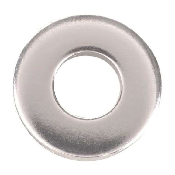 Te-Co Flat Washer, For Screw Size #6 ,Stainless Steel Plain Finish, 25 PK 42673