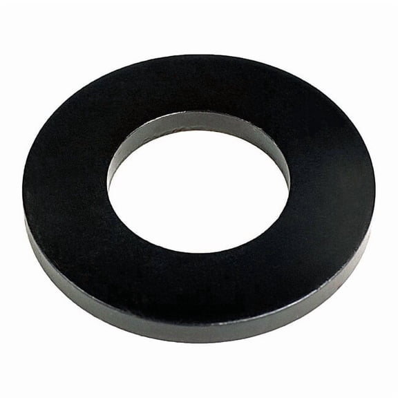 Te-Co Flat Washer, For Screw Size 3/8" ,Steel Black Oxide Finish, 25 PK 42603