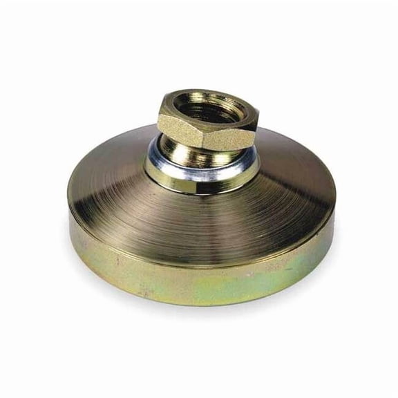 Te-Co Leveling Pad, Bltless, 5/8-11, 2-1/2in Base 44433