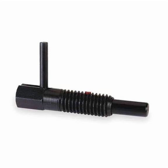 Plunger, Hand, Steel, Zinc, 3/8-16, 2.00, PK2 54306