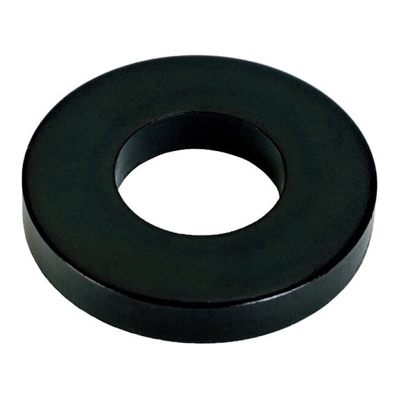 Te-Co Flat Washer, For Screw Size #1 ,Steel Black Oxide Finish, 10 PK 42627