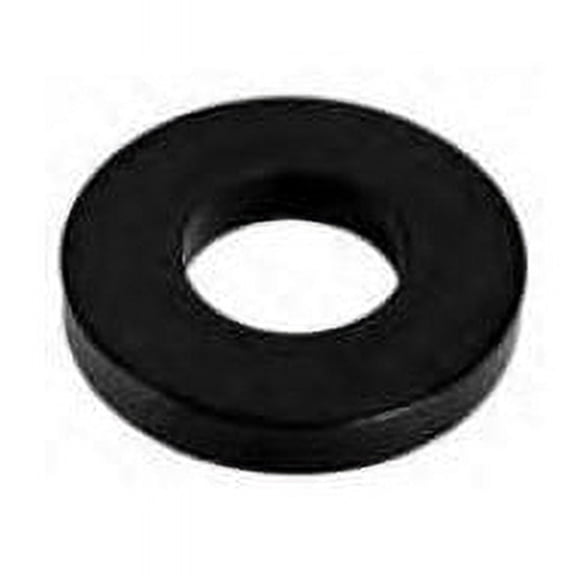 Te-Co Flat Washer, For Screw Size 1/4" ,Steel Black Oxide Finish, 25 PK 42619