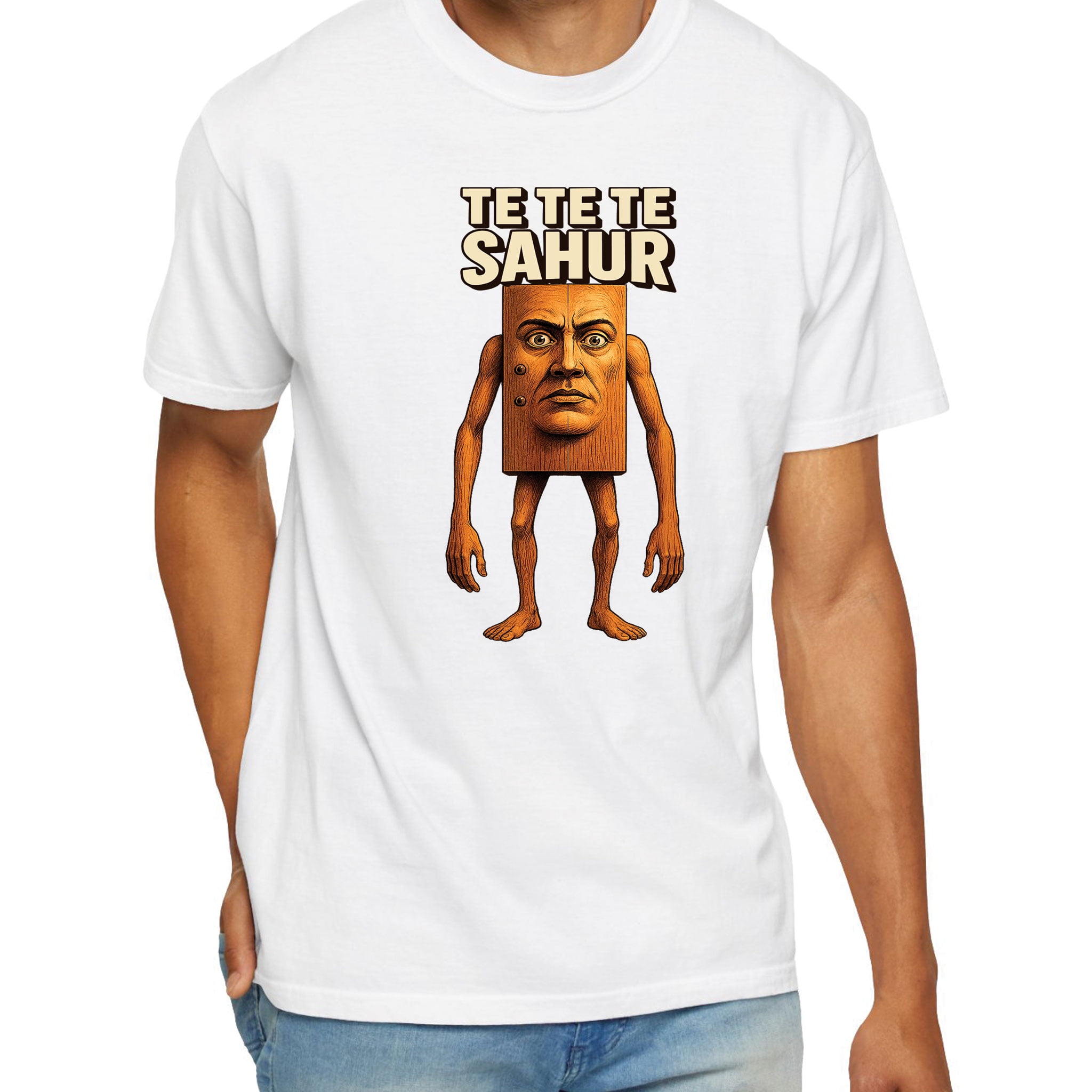 Te Te Te Sahur - Funny Italian Brainrot Kids Gaming Meme T-Shirt ...