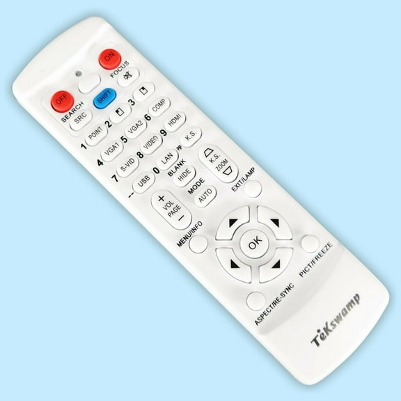 TeKswamp NEW Projector Remote Control for ViewSonic PJ1165