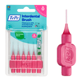 thumbnail image 1 of TePe Interdental Brush Original, Soft Dental Brush for Teeth Cleaning, Pack of 6, 0.40 mm, Extra-Small/Small Gaps, Pink, Size 0, 1 of 6