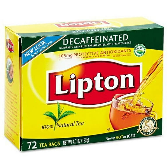Tea Bags, Decaffeinated, 72/box