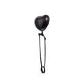 thumbnail image 1 of Tea Ball Infuser - 1.7"x6" Heart Shaped Snap Stainless Steel Mesh Tea Strainer, Practical Hot Water Infuser for Loose Leaf Tea, 1 of 5