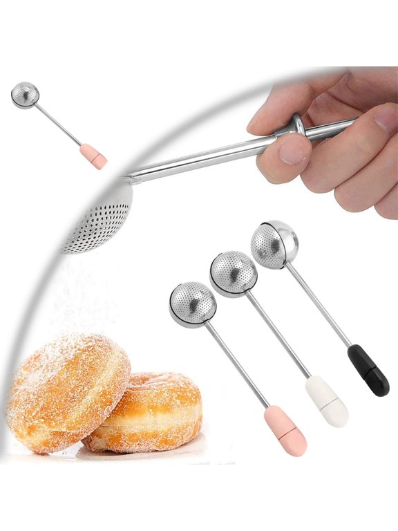 Tea Ball, Tea Infuser for Loose Leaf Tea, Tea Strainers for Loose Tea, Stainless Steel Tea Strainer, Loose Leaf Tea Steeper, Easy Clean, Tea Fine Mesh Strainer Reusable