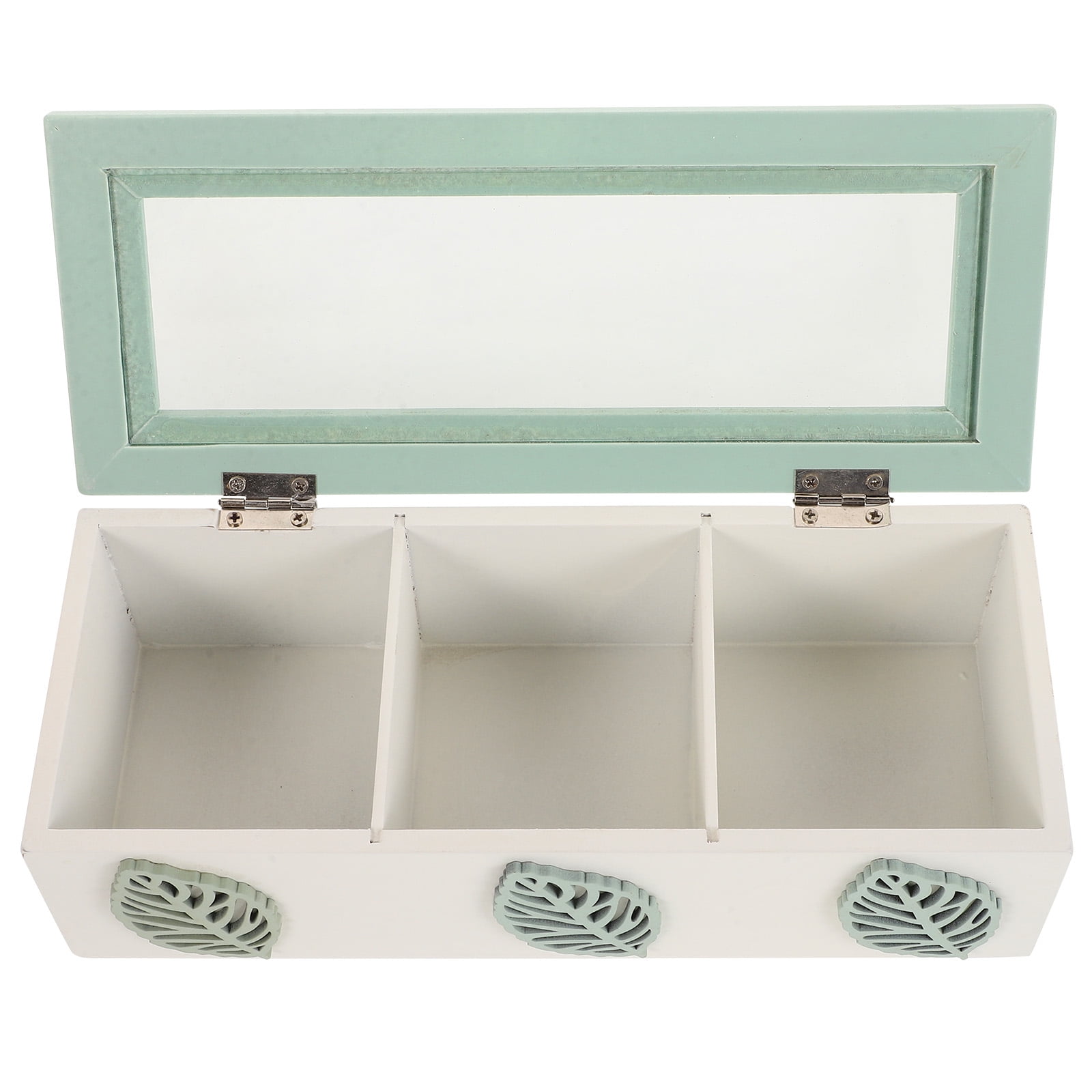 Tea Box Tea Bags Tea Spoon Display Case Drawer Organizers Tea Bag