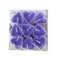 thumbnail image 1 of Tea Candles Heart Romantic Candle Small Sweet Wedding Party and Home 1.5-2 Hours Extended Burn Time Votive Parties Tealight Wishing Bulk Birthday Halloween Emergency Family 9 Pack, 1 of 8