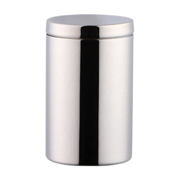 Tea Canister for Loose Leaf Tea – Stainless Steel Matcha Tin Storage Container, Airtight Double Lid (18oz)