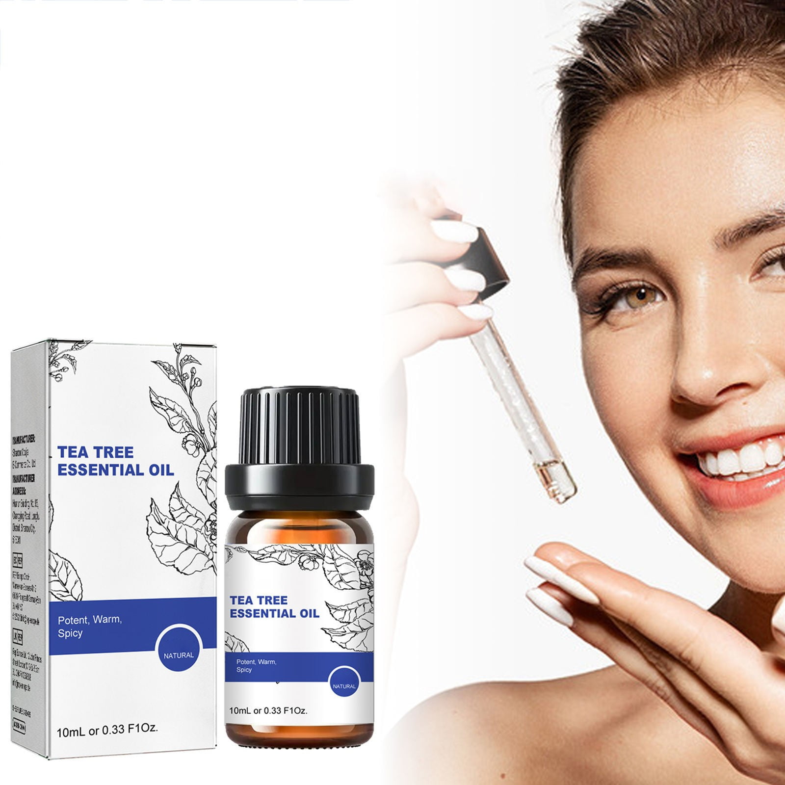 Tea Care Oil Repairing Nail Moisturizing Facial Skin Dense Hair Fixing