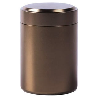 Small Tin Can Box with Airtight Lids Canister for Coffee Tea Candy Storage  Loose Leaf Tea Tin Containers Storage