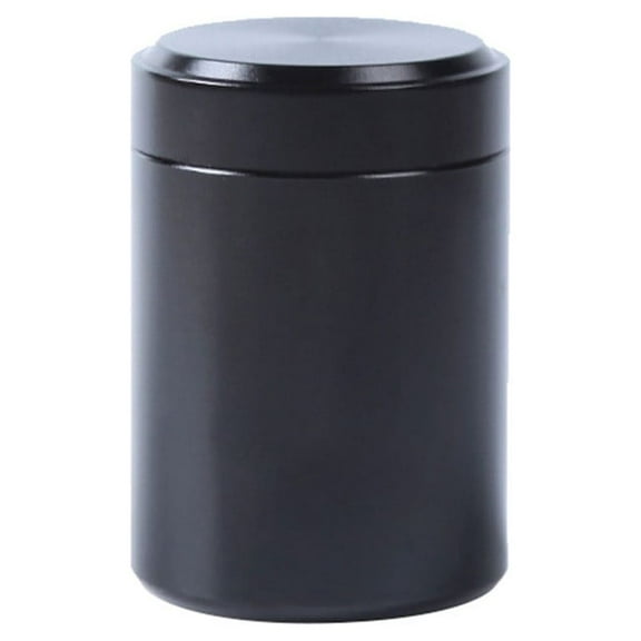 Tea Coffee Sugar Storage Canisters Jars Tins - Airtight Aluminum Kitchen Containers Portable Green Compact Pantry Organizer,coffee grounds container