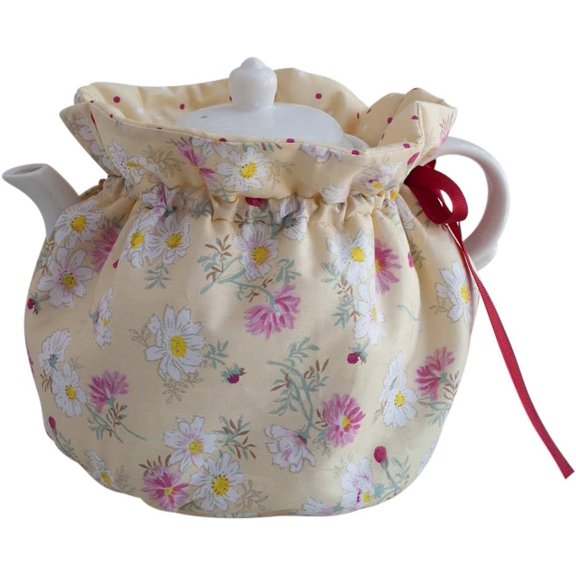 Tea Cosy - Cotton Printed Tea Cosy, Kitchen Tea Pot Dust Cover, Breakfast Warmer, Insulation and Keep Warm, Color#3