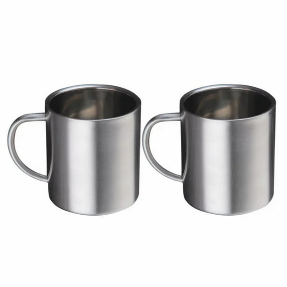 Tea Cup - Dienrx 2 Pcs Stainless Steel Coffee Mug 20/ 400Ml Insulated Coffee Mug With Lid Thermal Coffee Mugs Perfect Travel Cups, 2*Cups