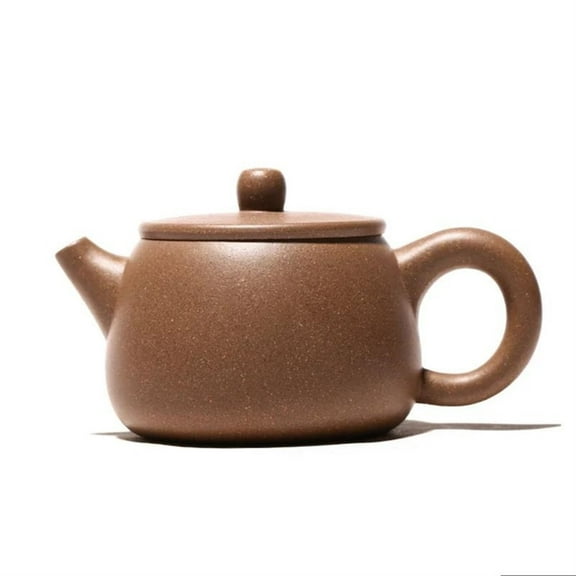 Tea Cup Set 100ml Raw Ore Handmade Zisha Tea Set Chinese Yixing Purple Clay Teapots Ball Shaped Infuser Tea Pot Beauty Kettle Teapots & Coffee Servers Travel Tea Set