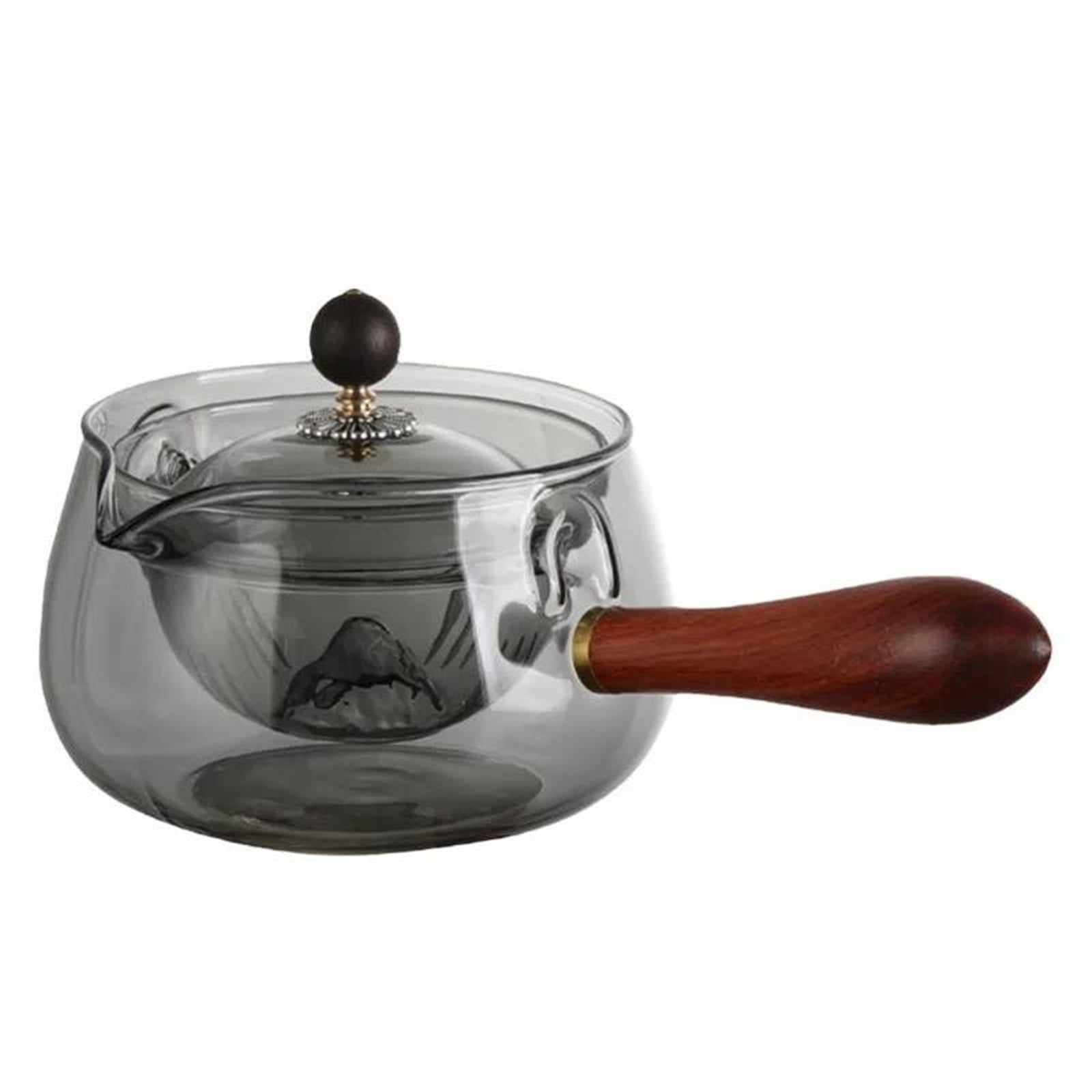 Tea Cup Set 500ML Heat-resistant Glass Teapot With Handle Teapot Electric Ceramic Oven Rotating Tea Maker High-end Chinese Coffee Set Teapots & Coffee Servers Travel Tea Set