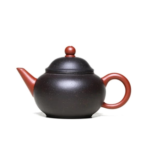 Tea Cup Set Chinese Zisha Tea Set 110ml Small Capacity Handmade Tea Pot Raw Ore Black Gold Purple Sand Kettle Teapots & Coffee Servers Travel Tea Set