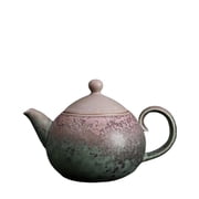 Tea Cup Set Kung Fu Tea Set Vintage Brewing Teapot Rough Pottery Rust Glaze Single Pot Ceramic Teapots & Coffee Servers Travel Tea Set