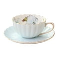 thumbnail image 1 of Tea Cup With Saucer, British Coffee Cups, Tea Cup Set, Porcelain Tea Set, Cappuccino Cups, Latte Cups For Women And Tea Parties, 1 of 6