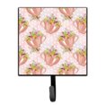 thumbnail image 1 of Tea Cup and Flowers Pink Leash or Key Holder, 1 of 1