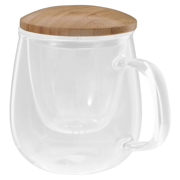 Tea Cups Transparent Glass Tea Cups Caf 500ml Tea Infusing 1Pcs