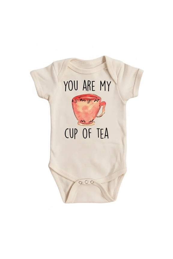 Tea Cutie Newborn Gift Baby Bodysuit