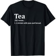 thumbnail image 1 of Tea Definition Funny Tea Lover Tea Time Party T-Shirt, 1 of 4