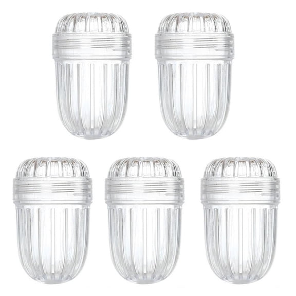 Tea Filter Ball Strainer PC Plastic for Kettle Infuser 5 Pack 2.5 Inch