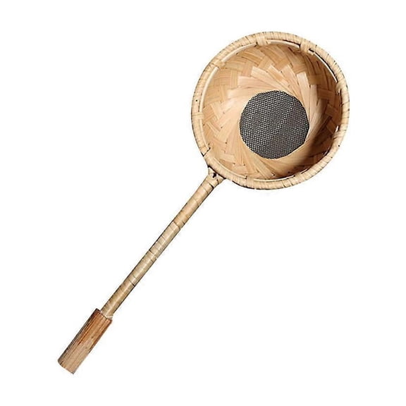 Tea Filter Screen Bamboo Rattan Tea Strainer Traditional Tea Accessories 1Pcs