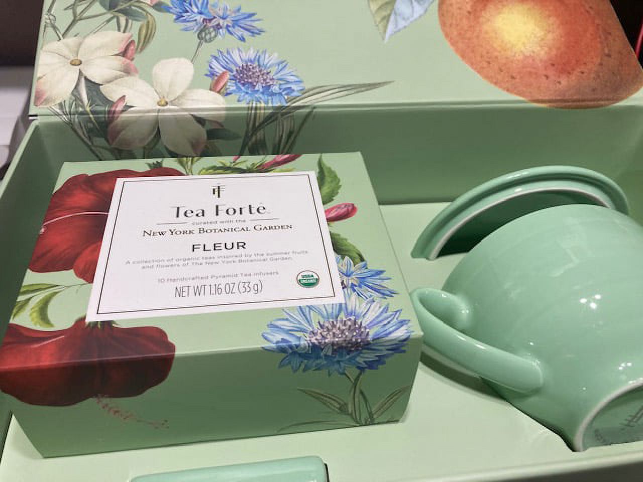 Tea Forte Fleur Gift Set With Gift Box