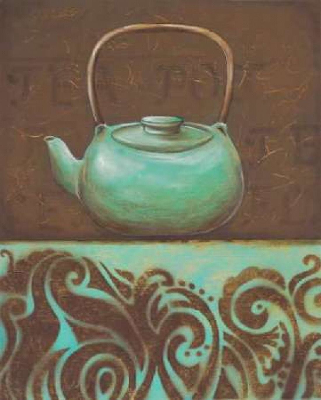 Tea Fusion II Canvas Art - Susan Osborne (24 x 30)
