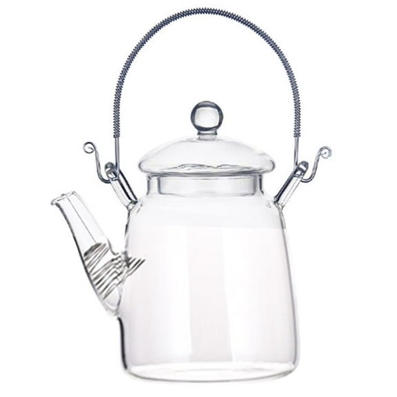 Tea Glass Teapot Kettle Pot Stovetop Loose Clear Maker Blooming Coffee Scented Pitcher Leaf Borosilicate Stove Microwave