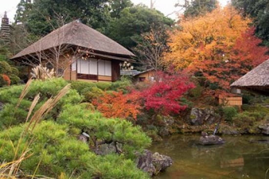Tea House Kyoto Japan Canvas Art - Shin Terada DanitaDelimont (23 x 16)
