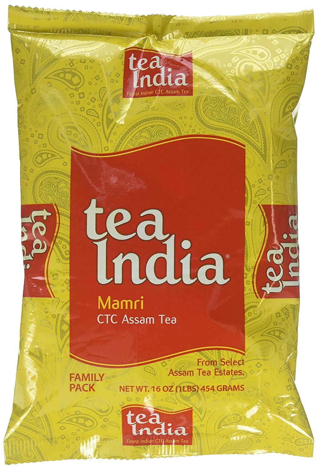 Tea India CTC Assam Loose Leaf Black Tea Strong, FullBodied Flavorful