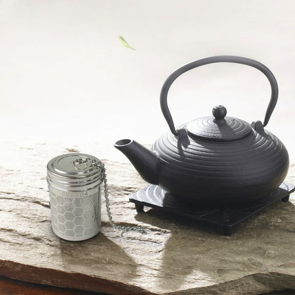 Tea Infuser under $5! CQCYD Stainless Steel Tea Infuser Ball, Large Loose Leaf Tea Strainer with Chain, Fine Mesh Tea Steeper for Cup Pot, Reusable Tea Ball for Herbal Tea