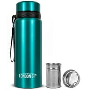 Tea Infuser Bottle 25oz, Blue