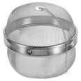 thumbnail image 1 of Tea Infuser Filter, Stainless Steel Tea Ball with Chain, Extra Large, 1 of 6