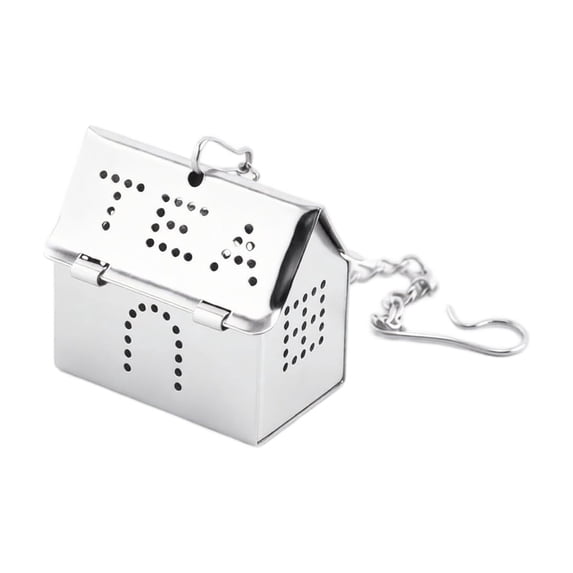 Tea Infuser Stainless Steel House Shaped for Filter Bags