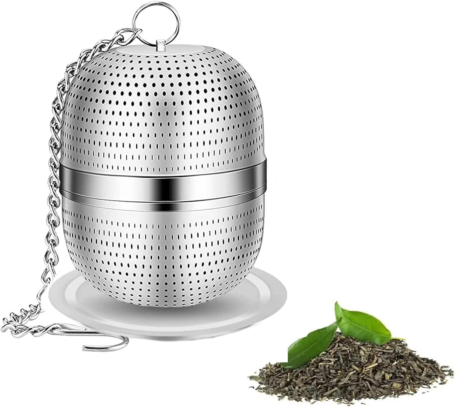 Tea Infuser, Stainless Steel Tea Strainer, Ball Mesh Tea Strainer for