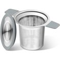 thumbnail image 1 of Tea Infuser Strainers, Stainless Steel Loose Leaf Tea Strainer Steeper with Heat-Resistant Double Handles, Extra Fine Mesh Ball Infusers with Diffuser Holder for Mugs, 1 of 7