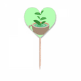 thumbnail image 1 of Tea Insipidity Delicatefragrance Painting Toothpick Flags Heart Lable Cupcake Picks, 1 of 3