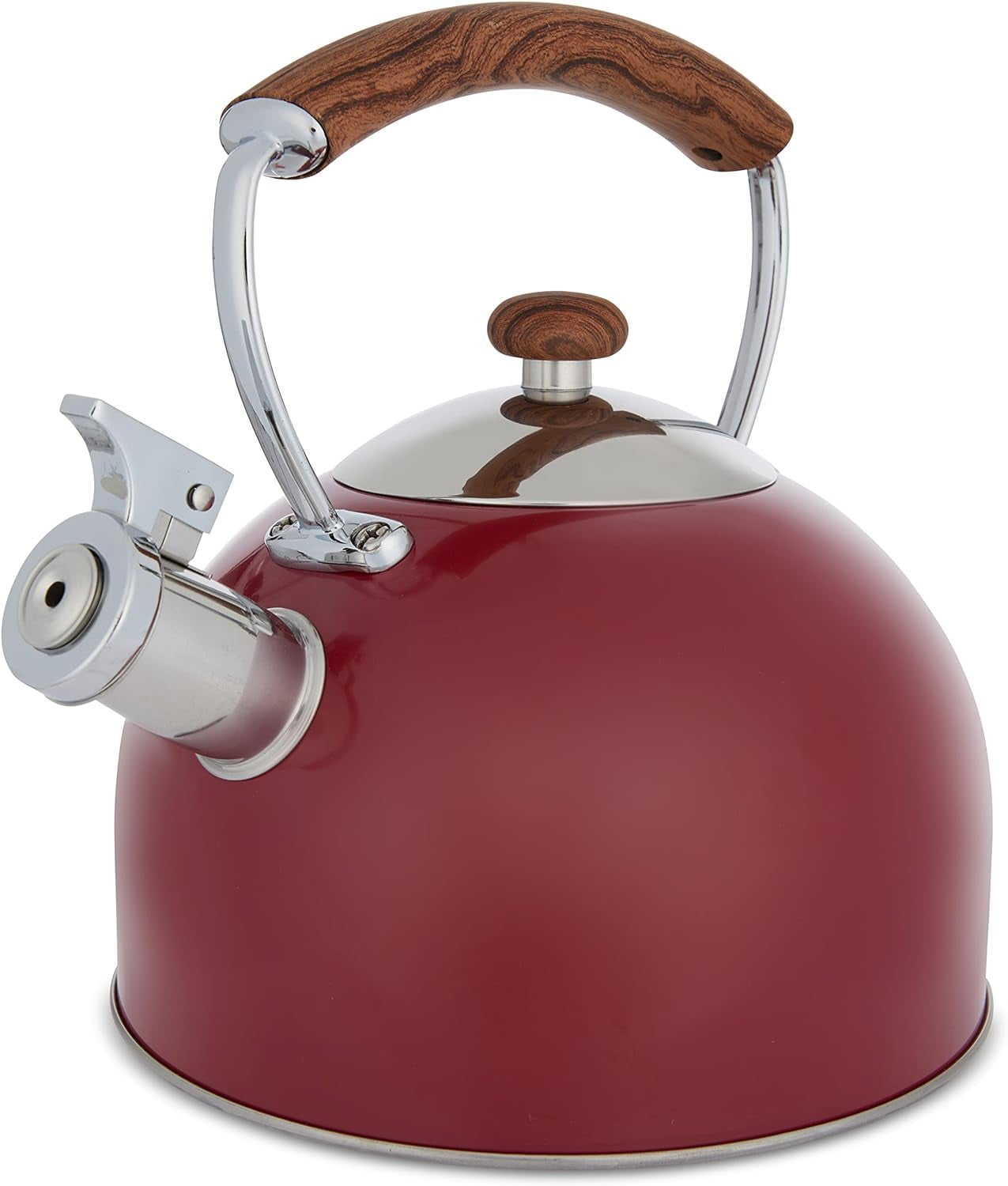 Tea Kettle 2 QT, 2.7 L Stainless Steel StayCool Touch Handle