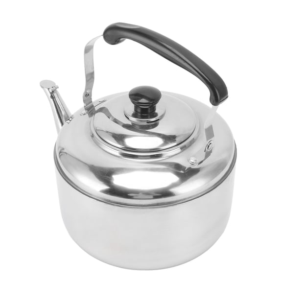Tea Kettle 5.5L Large Capacity Anti Rust Stainless Steel Comfortable Grip Whistling Kettle for Gas Cooker Induction Cooker 5.5 Liters / 1.45 Gallons Stovetop Teapot Kettle Pot-