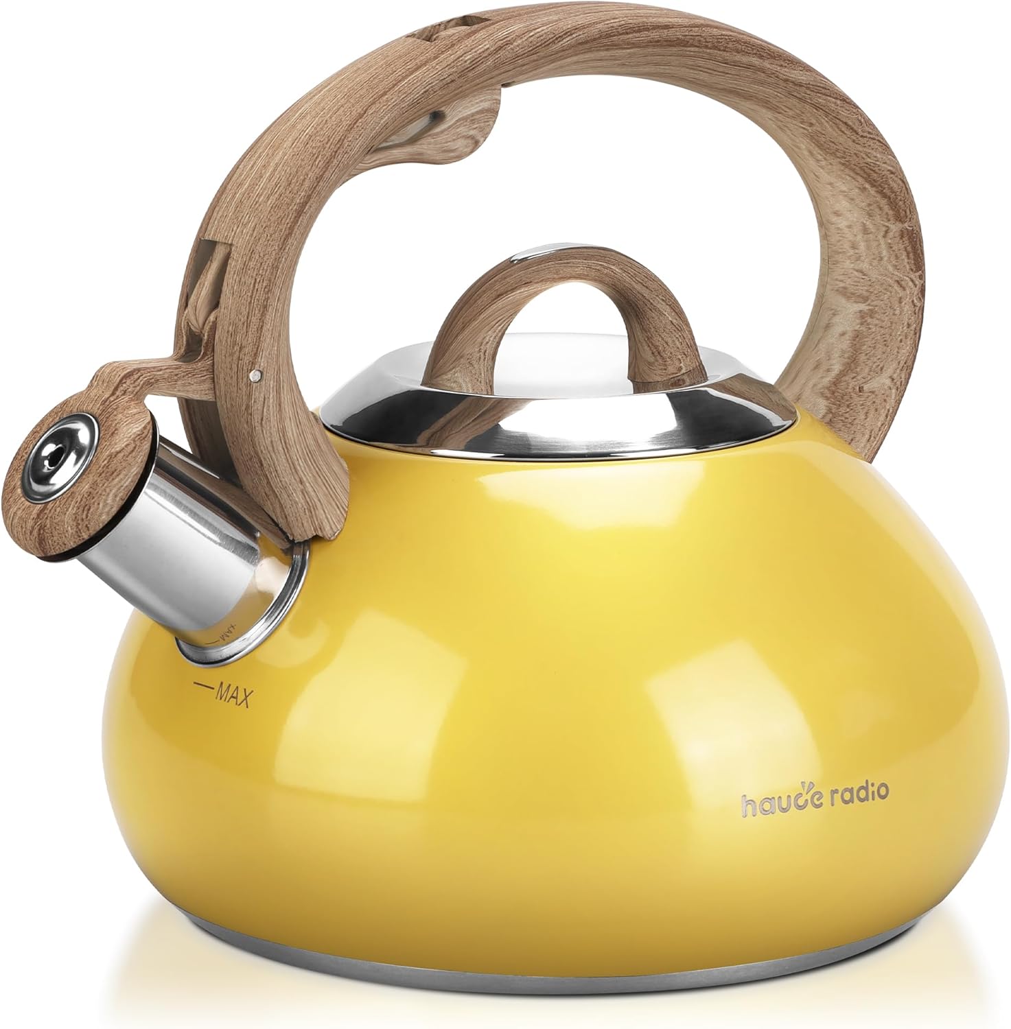 Tea Kettle Stovetop,2.0QT Loud Whistling Kettle for Boiling Water