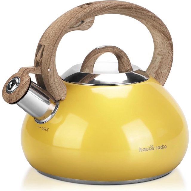Tea Kettle Stovetop,2.0QT Loud Whistling Kettle for Boiling Water